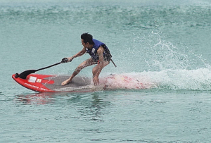 JET POWERED SURFBOARD